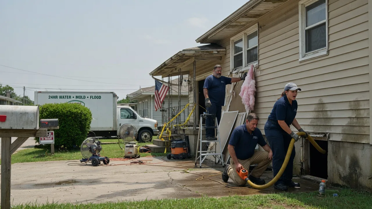 Water Damage Repair in Caney, OK near me